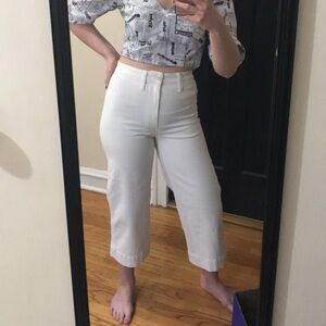 Madewell White Jeans